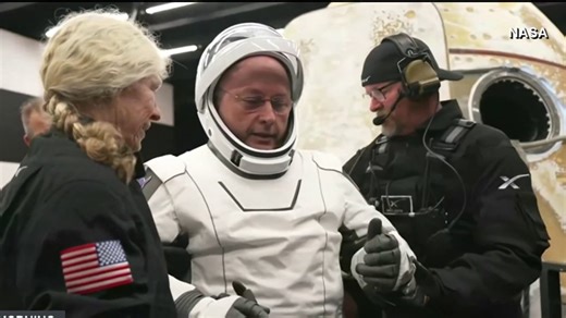 NASA astronauts to splash down off San Diego coast after medical evac