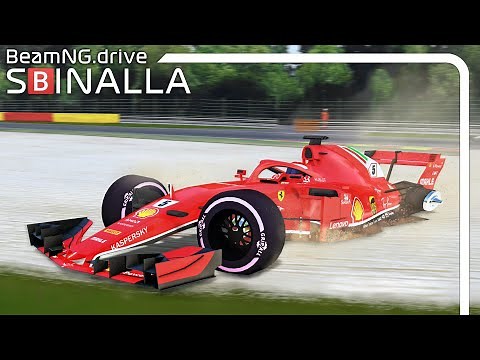 Formula Car Spins/Lost Control Crashes | With MOTION BLUR | BeamNG.drive | F1 MOD | 60FPS