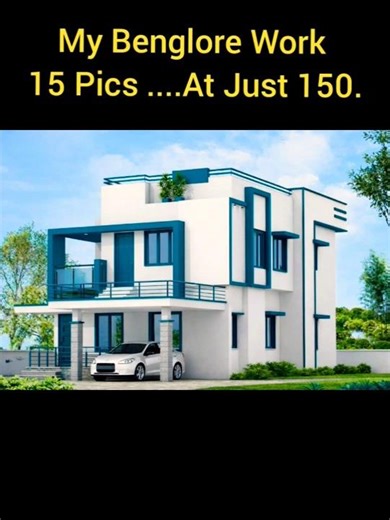 Exterior House Painting/ Exterior Design/ My Bengaluru Work/ Exterior Painting #housepainting