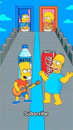 The Cutest Simpsons Moment 👶💛 Baby Bart & Homer