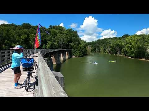 Virginia Creeper Trail (34.3 miles)