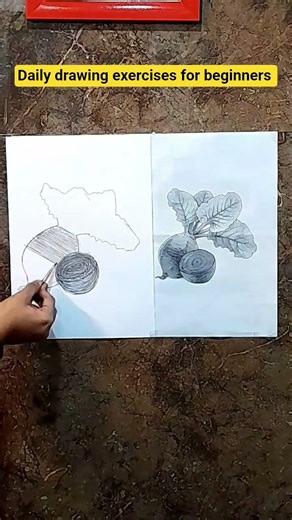 Daily Drawing Exercises for Beginners |practice with me