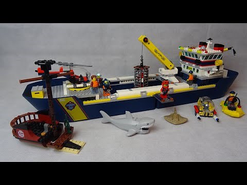 Let's Build Lego City Ocean Exploration Ship (60266)