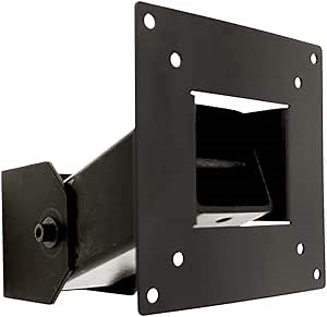 Oeveo | Adjustable VESA Monitor Wall Mount | 4.5" H x 7.5" W x 4.5" D | Durable Black Metal Wall Mount for Monitor | Made in America