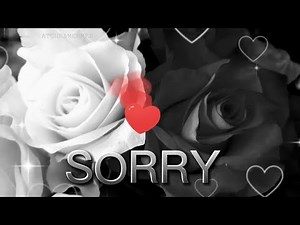 I'm Sorry Whatsapp Status | Best Sorry Status | Forgive Me Status #sorry