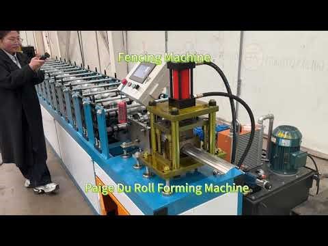 Fencing Panel Roll Forming Machine#kazaksha