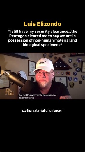 Lue Elizondo discloses UFOs and reverse engineering to Dr. Phil. | Who's Who In The Cosmic Zoo?