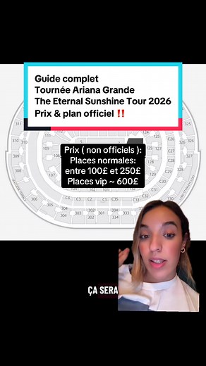 Ariana Grande: Prix et Infos pour The Eternal Sunshine Tour 2026