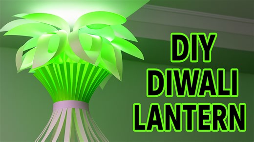 DIY Diwali Decoration Ideas – How to Make Beautiful Diwali Lanterns at Home 🪔🏮