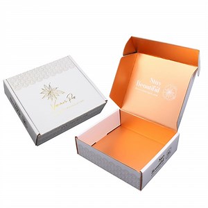 [Hot Item] Custom Printing Elegant Parcel Delivery Delivery Box Cardboard Boite En Carton Courier Mail Box Package Mailing Box with Logo