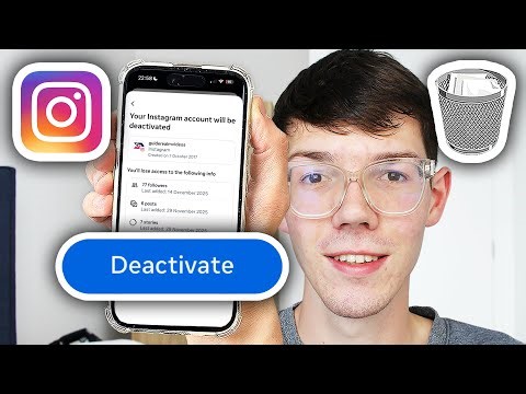 How To Deactivate Instagram Account - 2026
