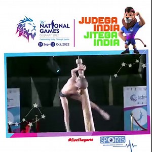 350K views · 10K reactions | Don’t even skip a frame  You have to watch the local boy Shauryajit Khaira (10yr) - the youngest powerhouse in the Mallakhamb arena ⚡️ ⚙️ #36thNationalGames  | DD SPORTS | Facebook