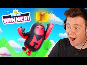 Getting My FIRST WIN In Fall Guys!