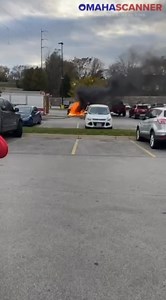 It’s the vehicle fire era…another one at Walmart near 72nd and Pacific Street. #OmahaScanner | Omaha Scanner