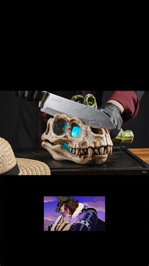 slicing one piece tobiroppo devil fruits #onepiece #asmr #anime #satisfying #luffy