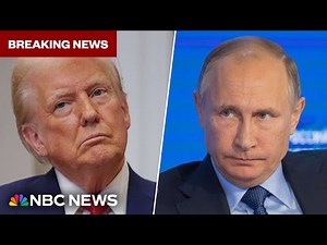 LIVE: Trump and Russian President Putin hold joint press conference after Alaska meeting | NBC News