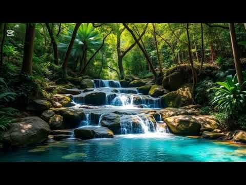 Peaceful Ocean Waves & Soft Beach Music | Relax, Sleep & Study