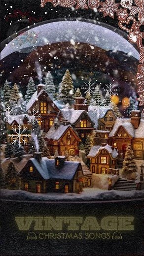 Retro Christmas Vibes 🎶 50s Holiday Tunes #christmas2025 #holidayharmony #christmascarol