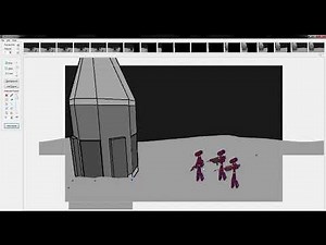 Pivot Alien Invasion Series 2 Part 1 making of/behind the scenes: drawing sprites