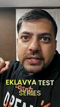 On Your Demand Eklavya Test Series ReOpens for JEE 2027! Join Live @5PM #jee #jeemains #iitjee