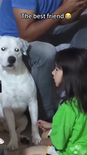 The best friend #dog #baby #baby #kids #happy