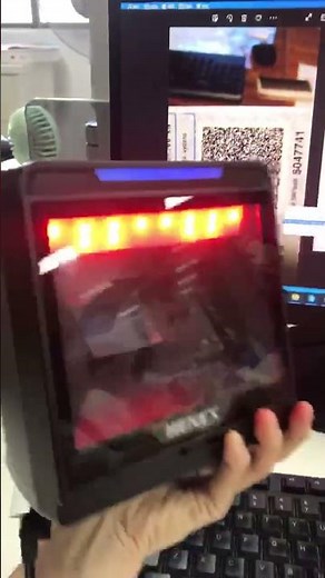 #HENEX HC-7060 2D desktop barcode scanner