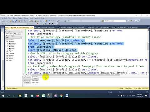 Ngôn ngữ truy vấn kho dữ liệu MDX (MultiDimensional eXpressions)