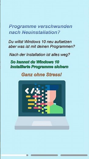 🛠️ Programme in Windows 10/11 sichern – schnell & ohne Neuinstallation!