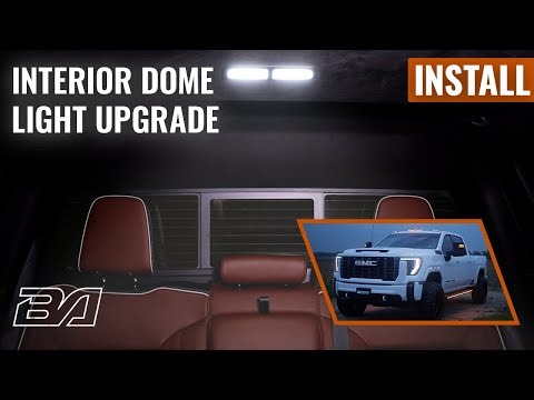 Boost Auto Rear Interior Dome Light Installation | 2019+ Silverado & Sierra 1500, 2020+ 2500/3500 HD