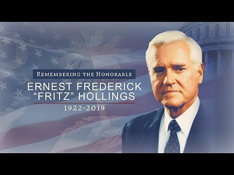 The Funeral of Senator Ernest "Fritz" Hollings