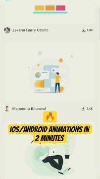 🚨 Easy Android/iOS animations in 2 minutes using Lottiefiles 🔥 #android #ios #animation #kotlin