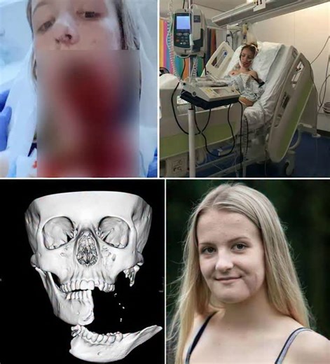 HorrorRoom on Instagram: "Her jaw was hanging by a centimeter and she survived. In 2019, Emily Eccles, just 15 years old, went out horse riding like she had countless times before. Then a car backfired. The sudden noise spooked the horse, which bolted down a country path at full speed. In seconds, everything went wrong. Emily was thrown forward. Her feet slipped free from the stirrups. As she fell, her head struck a gatepost with devastating force. When she hit the ground, she realized something