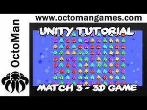 Unity Course: Match 3 3D Game on Udemy | OctoMan