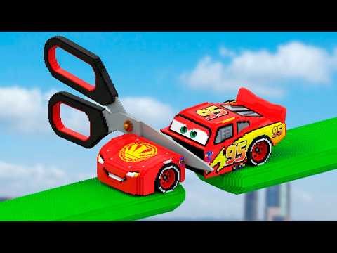 LONG CARS vs SCISSORS in Teardown