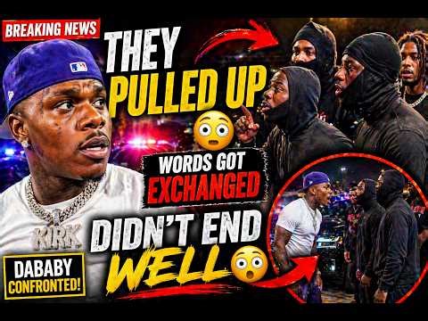 Goons PULL UP on DaBaby 😳 Words Get Heated… This Didn’t End Welln #ThrowBack