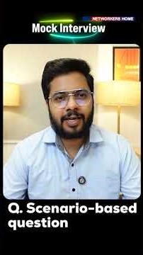 Mock Interview: User Can’t Access Firewall? Troubleshoot | Scenario Question! #ccna #networking