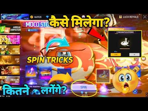 Koi Descend Spin | New Arrival Animation Emote Free Fire Moco Store Total Kitna Diamond Lagega