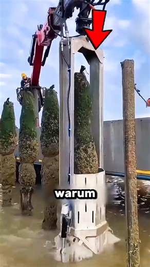 So werden Austern mitten im Meer geerntet