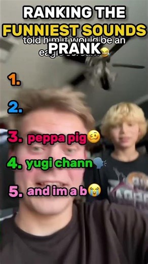 Ranking Best Sound Pranks