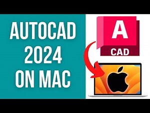 AutoCAD 2024 Mac gets Native Apple Silicon support! Full Install & 30 Day Free Trial Tutorial