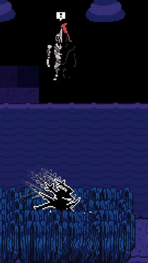 Undyne forgot her glasses