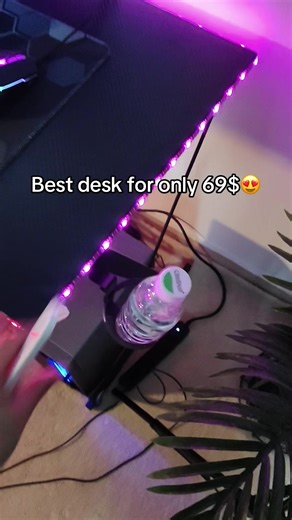 Best and Cheapest desk for the cheap😍 #tiktokshopfinds #gamingontiktok #gamingdesk #pcgaming #tiktokmademebuyit