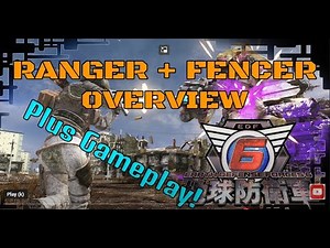 Earth Defense Force 6 RANGER and FENCER Overview Plus Gameplay