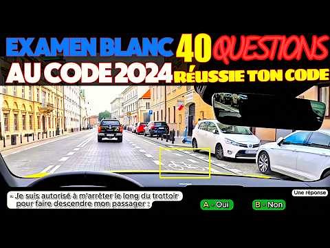 Driving Test - 40 Questions for the Driving Test Practice Test + Answers