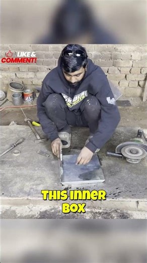 From Steel Sheet to Digital Locker 🔥 #shorts