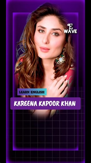Learn English with Kareena Kapoor Khan | #shorts #english #kareenakapoorkhan