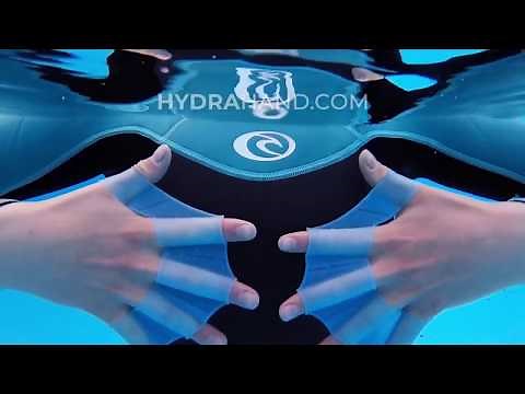 HydraHand - Webbed swimming fins - Swim 23% Faster