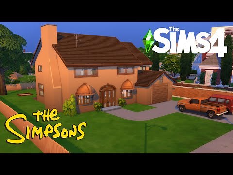 The Sims 4 | THE SIMPSONS HOUSE 🏡 | Stop Motion | No CC #sims4 #simpsons #stopmotion
