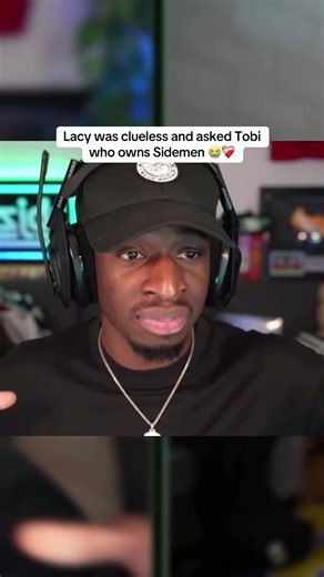 Lacy was clueless and asked Tobi who owns Sidemen 😭❤️‍🩹 #lacy #tobi #fyp