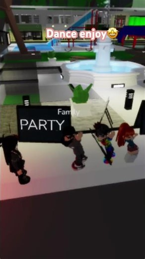 Dance party for Brookhaven lobby😎🤩🤩#brookhave #Roblox